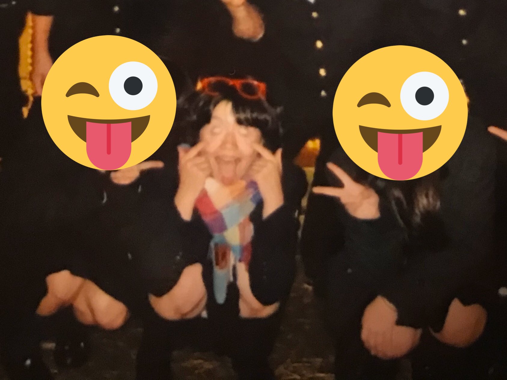 透けパン　顔 
