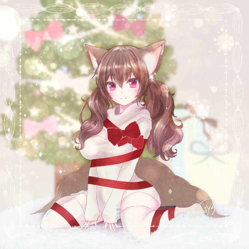 xSweetieFox's tweet photo. ⠀

   ⠀ ❝  merry christmas．
      ︶︶︶︶︶︶︶︶︶ https://t.co/6ydbyOI2hp