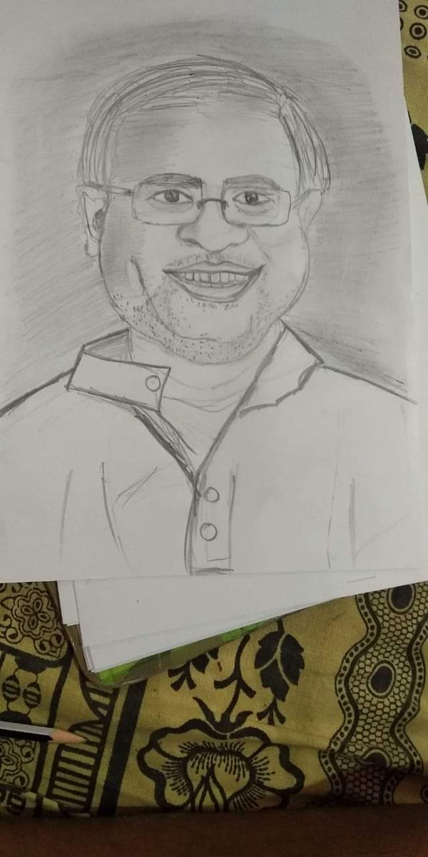 nimmasuresh's tweet photo. ಲಹರಿ ಎಂಬ ಏಳನೆಯ ತರಗತಿಯ ವಿದ್ಯಾರ್ಥಿನಿ ರಚಿಸಿ ನನಗೆ ಅಕ್ಕರೆಯಿಂದ  ಕಳಿಸಿರುವ ಚಿತ್ರವಿದು. 

Thank You Lahari for this beautiful gift. https://t.co/6Z78RgHf9v