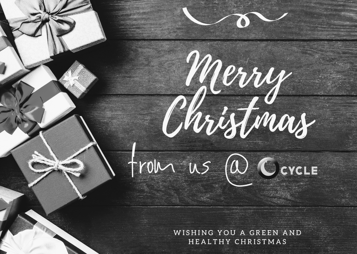 0_Cycle's tweet photo. From all of us,@0_cycle ,
We wish you a g
Green and Healthy Christmas filled with great joy and peace🙏

#merrychristmas , #holiday #green #sustainable #notowaste #wastelessholidays https://t.co/1110S8tnmG