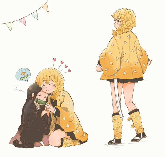 (※女体化注意)にょた善とねずこ 