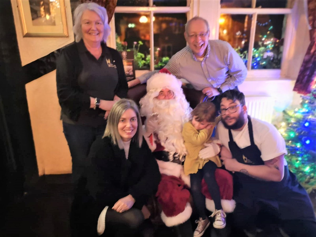 woolpackesholt's tweet image. Merry Christmas from the Downey family at the #Woolpack. We are open for drinks from 12 noon until 2.30pm. #Emmerdale