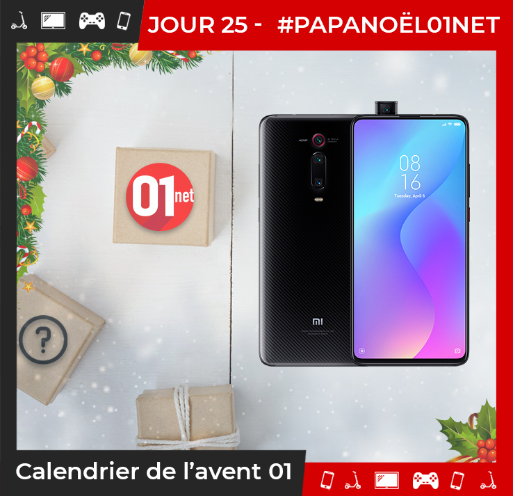 01net's tweet photo. Joyeux Noël ! 🎅🏽
Pour ce jour magique le #PapaNoël01net vous propose de remporter votre smartphone Xiaomi Mi 9T !
 
Pour participer :

- Follow @01net &amp; @XiaomiFrance
- RT et like et le tweet
- Tweete avec le #PapaNoël01Net 

Bon déballage à tous 😉 https://t.co/N6lSwSVeNB
