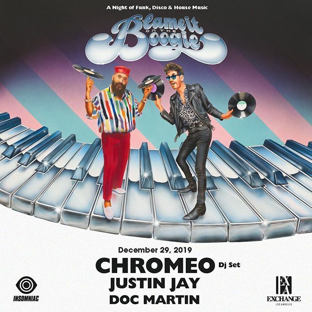 RaveLoop's tweet photo. 🎅Get your #Chromeo #JustinJay #DocMartin @ #ExchangeLA tix 👉https://t.co/KR5w2FNZAc @chromeo @justinjaymusic @docmartinla
#RaveMeetup
#BlameItOnTheBoogie
#InsomniacClubs
#InsomniacEvents
#AwakeningFridays
#InceptionSaturdays
#RaveSave
#RaveLoop
#PLUR… https://t.co/usdqhQhmOE https://t.co/W1LFf4F9kD