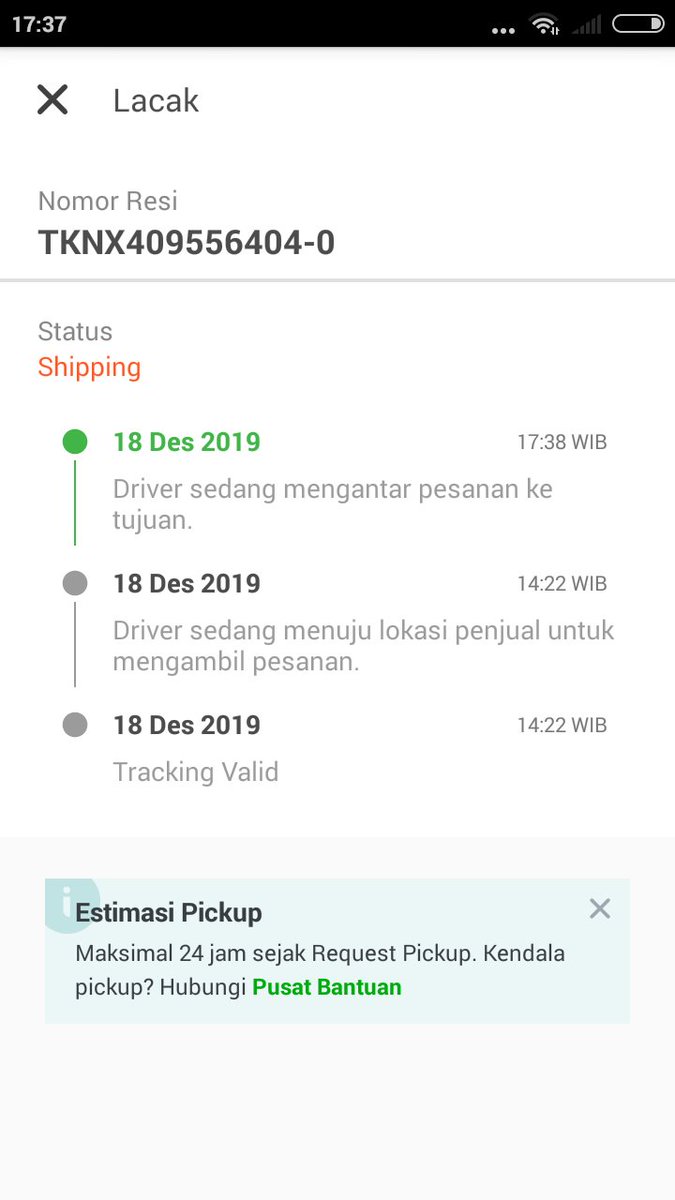 pinky_riya's tweet photo. @TokopediaCare mungkin paket ku hilang,  blm jg sampe https://t.co/B6pLNaDWmi