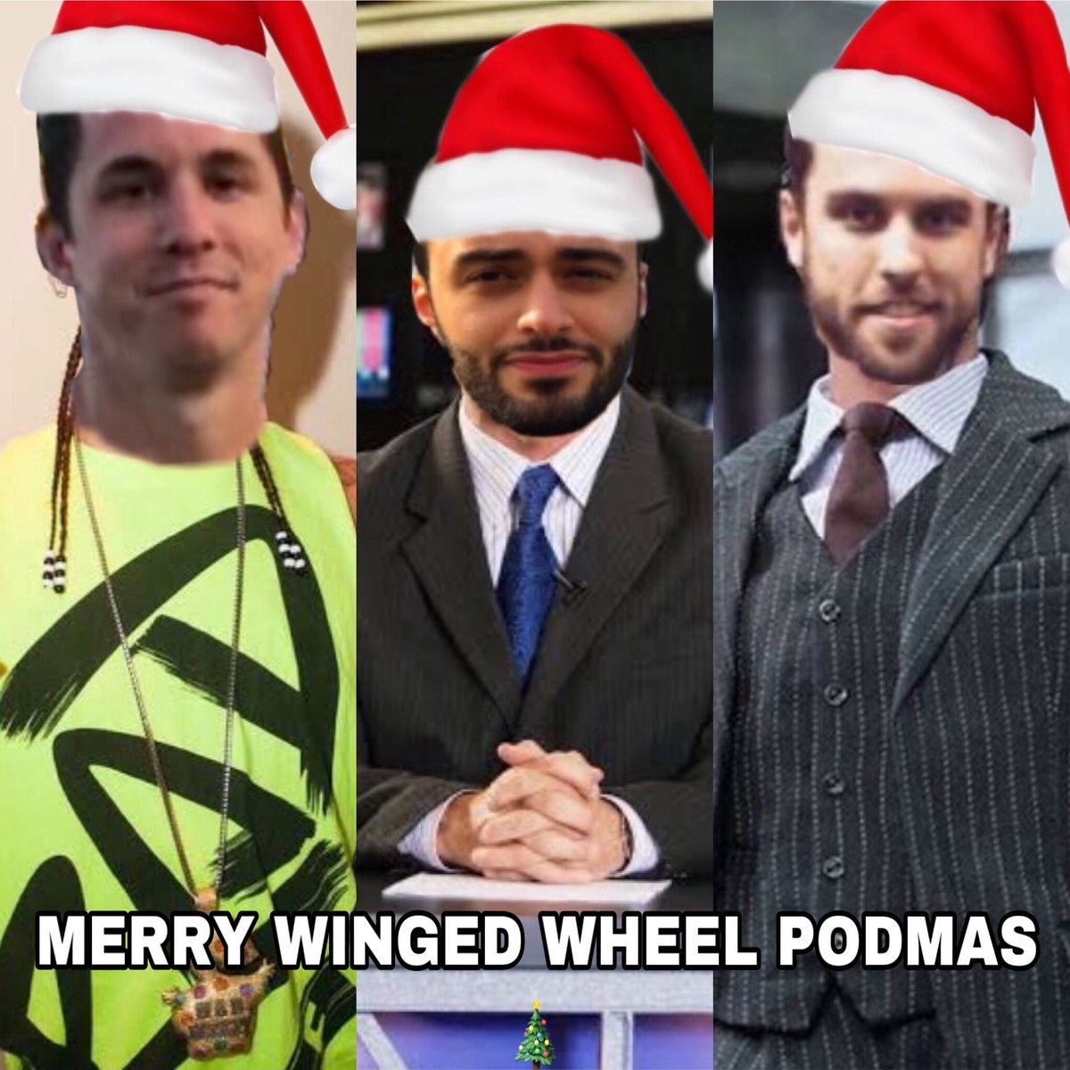 MemeWwp's tweet photo. MERRY CHRISTMAS .....
@WingedWheelPod
#WWP #WWPPROBLEMS #stayfreshcheesebags #tradebrad #actuallyranbyryanhana #WingedWheelPodcast #xmas #LGRW
#verifywingedwheelpodcast https://t.co/Td5AnZjLUs