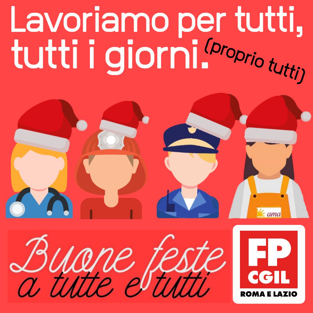 Il nostro pensiero speciale va soprattutto a chi anche oggi e nei giorni di festa è a lavoro sulle strade, nelle città, negli ospedali, sulle ambulanze, nelle carceri, pronto a portare soccorso di fronte a qualsiasi emergenza.
Come sempre, al loro fianco.

#CiSiamo