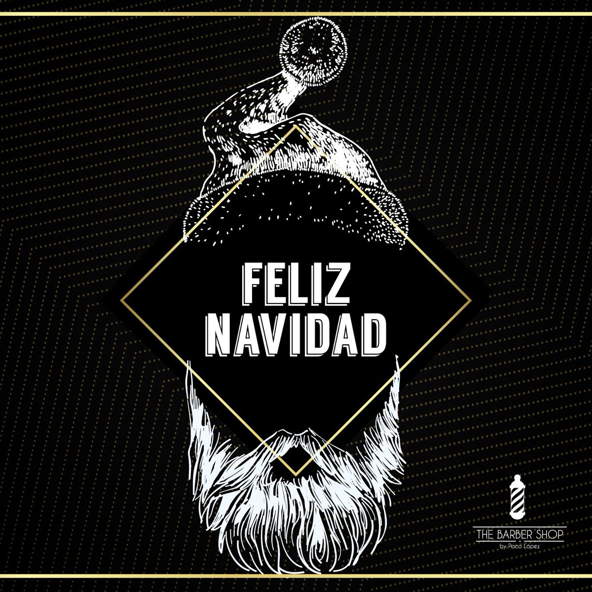 El equipo The Barber Shop by Paco López te desea una Feliz Navidad en compañía de tus seres queridos. 🎄