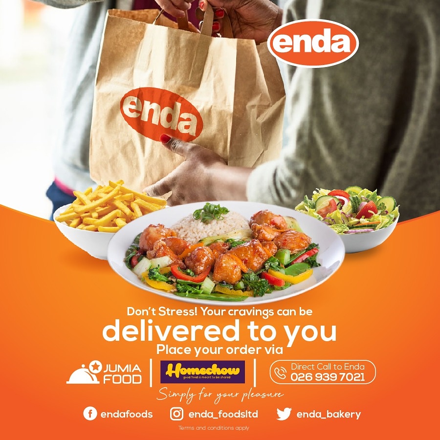 endafoods's tweet photo. No need to stress yourself  this Christmas... 
We are  just a call away or order via @JumiafoodGhana &amp; @homechowgh and have your favorite Enda meals delivered  to you..
Afeshiapa...
Enda Foods.... Simply for your pleasure!!
#endafoods #merrychristmas 
#YearOfReturn2019 #Accramall https://t.co/PMPub6wL3S