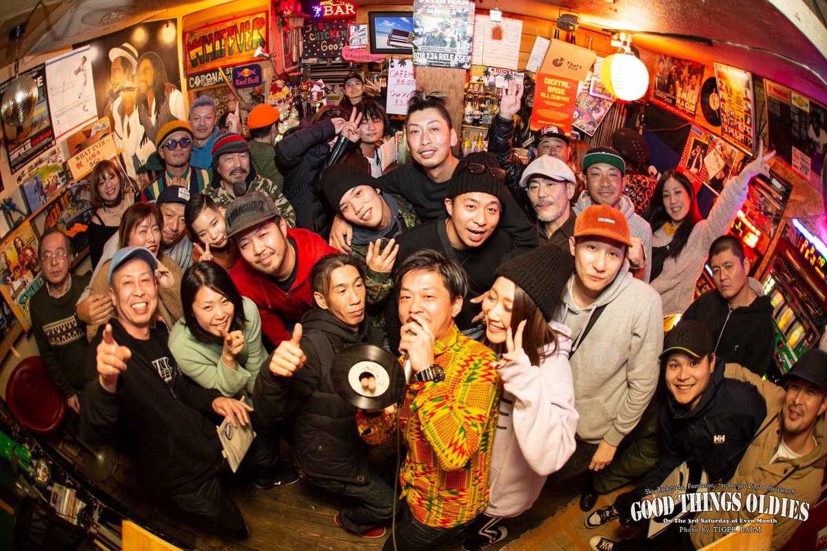 GoodThingsOldie's tweet photo. GOOD THINGS OLDIES、2019年度締めくくりの写真をFacebookのページにアップしました。

#GTO2019 #Reggae #レゲエ 

https://t.co/0HBsFQV7jv https://t.co/BzQhtSaaBB