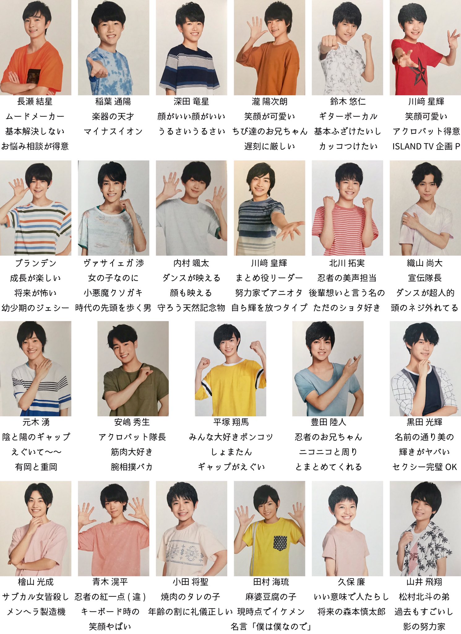 まめ ジャニーズjrチャンネル Snowman の後任 水曜日担当を任された 少年忍者 です ジャニーさんが生前最後に作った関東ジュニアグループ なんとメンバー全員現役男子中学生高校生グループなので等身大の男の子達をタダで Youtube で見れ