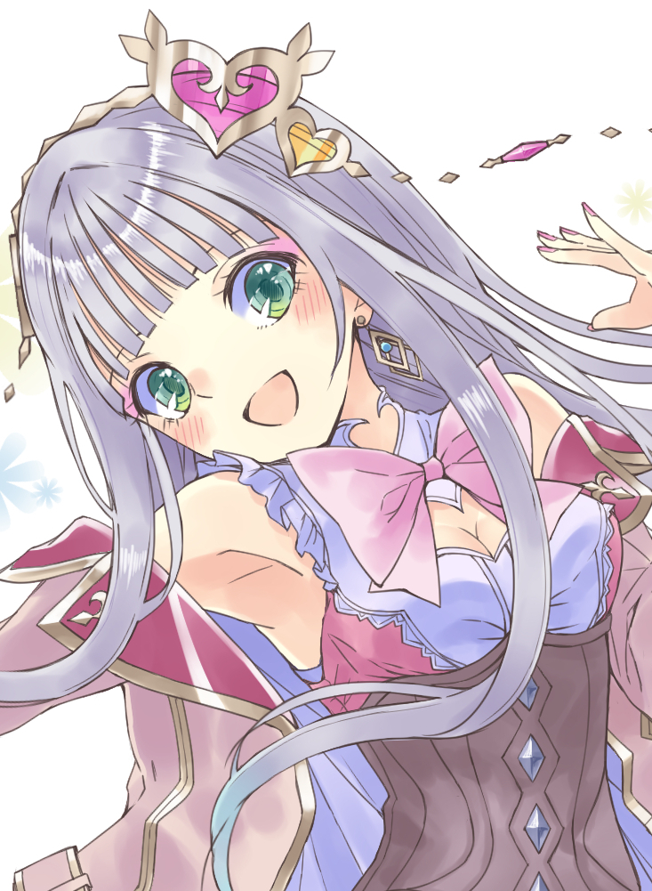 エルメルリアちゃん イラスト完成 アーランドシリーズで毎回思うんですけど ルル みやまのアトリエ のイラスト