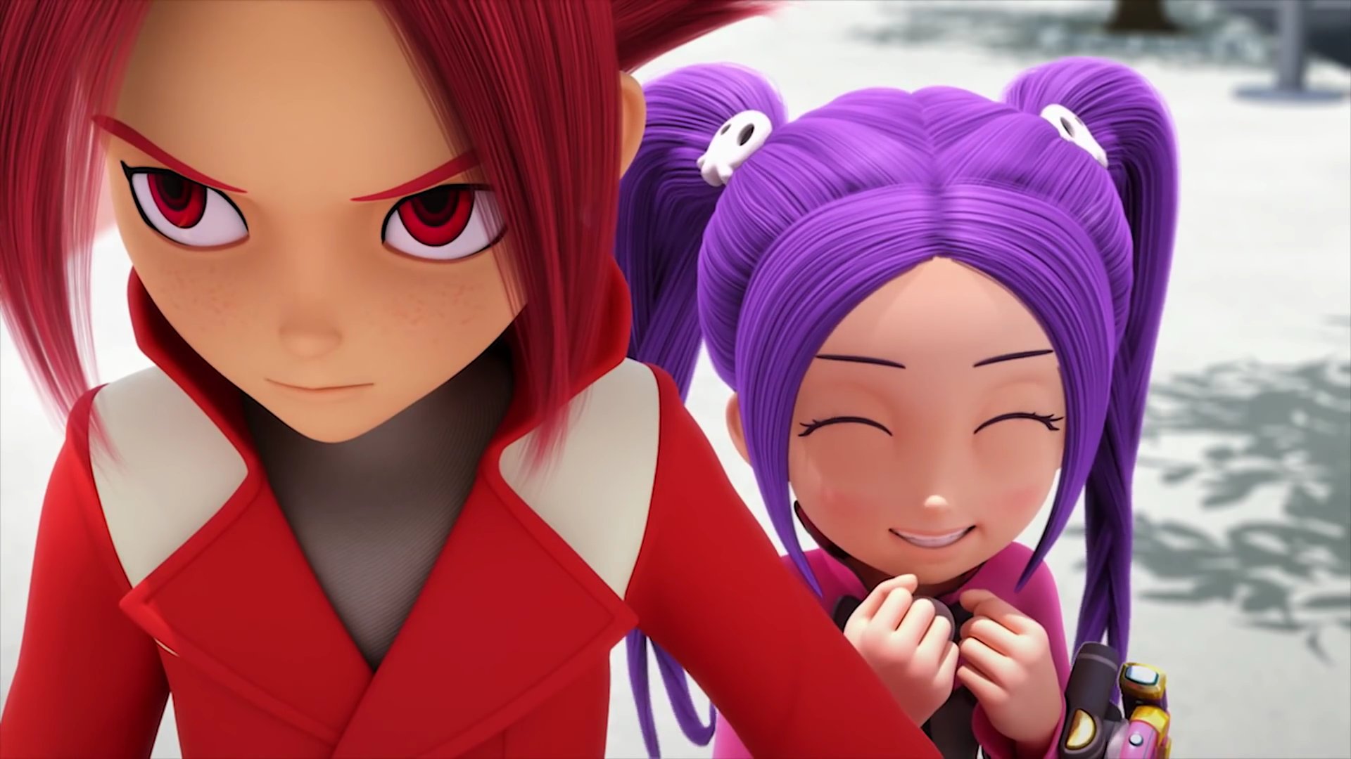 守護妖精ミシェル19周年 韓国アニメ応援アカウント 韓国アニメ赤い色特集 파워배틀 와치카 パワーバトルウォッチカー のロイとそのパートナー 普段クールを装ってるキャラほど いざという時はデレるデレる クリスマスなので赤い画像を貼る 파워