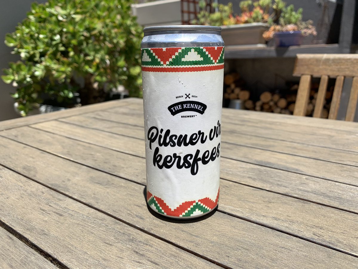 Wie soek Pilsner vir Kersfees? Ek doen! Love die branding van <a href="/KennelBrewery/">TheKennelBrewery</a> :-)