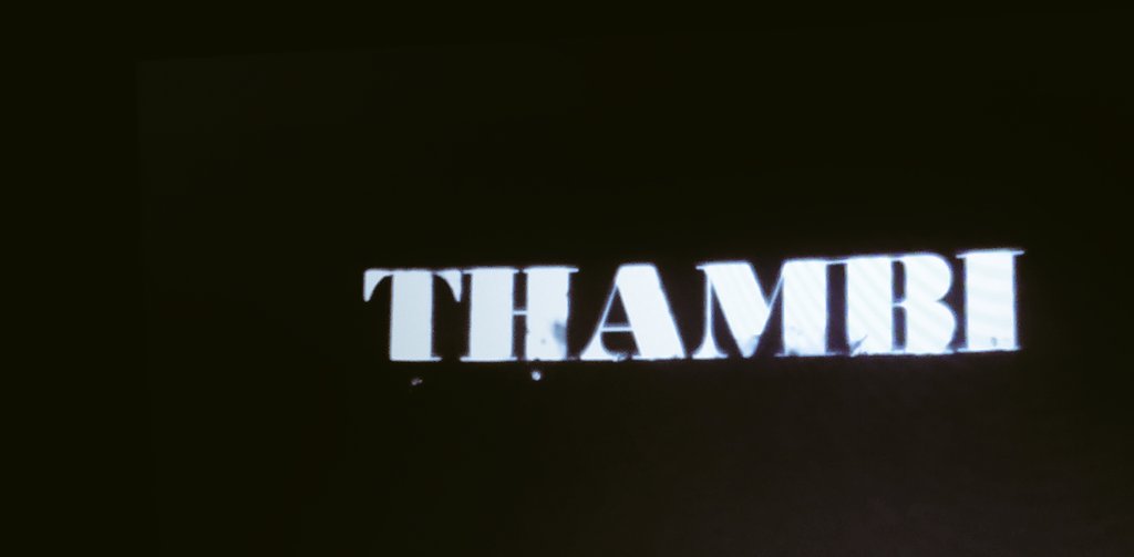 Just now watched #Thambi what a movie @Karthi_Offl sir nenga tha sir script selection la king👍#Satyaraj #jothika both of u pillars of the film #jeethujoseph sir genius neenga simple concept sema screenplay particularly climax twist through out thirller👌👍best one of 2019🔥