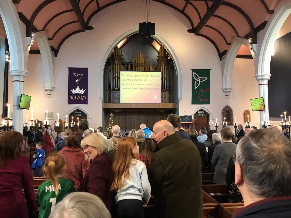 stanewing's tweet photo. Attended the Christmas morning service today at Trinity Presbyterian Church Bangor. #ChristmasDay #NornIron https://t.co/fW10q6709Y