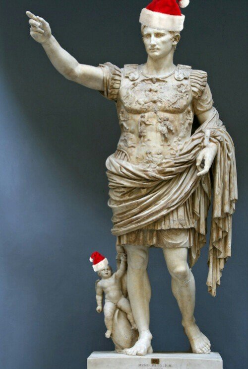 MU_Classics's tweet photo. The Department of Ancient Classics at Maynooth University would like to wish everyone a happy Christmas! #keepcalmandstudyclassics #greeceandrome #saturnalia #classics #maynooth #maynoothuniversity https://t.co/eigHT2TUT4