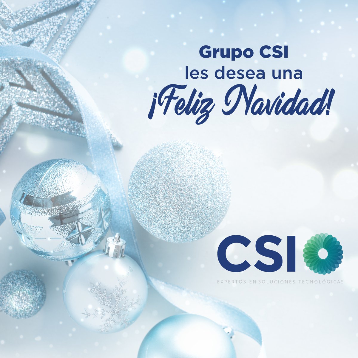 CSI_dom's tweet photo. 🎄🎊🎉 Les deseamos a todos una #FelizNavidad, que el mejor regalo en esta Navidad sea el amor de Dios en nuestros corazones. #GrupoCSI https://t.co/s0duaya29i