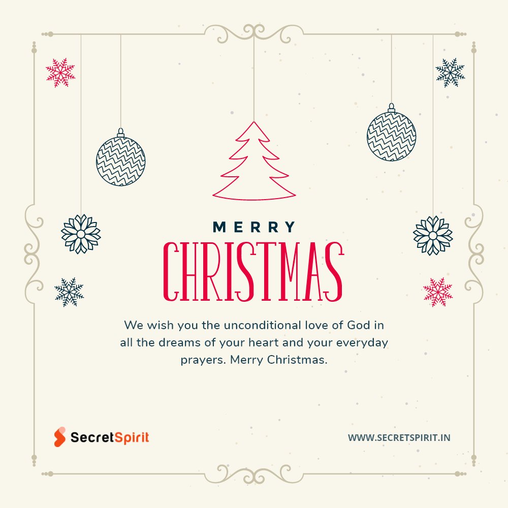 Rahul_ninave09's tweet photo. We wish you the unconditional love of God in all the dreams of your heart and your everyday prayers. Merry Christmas and Happy New Year!!
.
#secretspiritsolutions
.
#christmas #merrychristmas #christmastree #christmastime #newyear #christmasseason #2k19 #christmaswishes https://t.co/QQAUyhHfSx