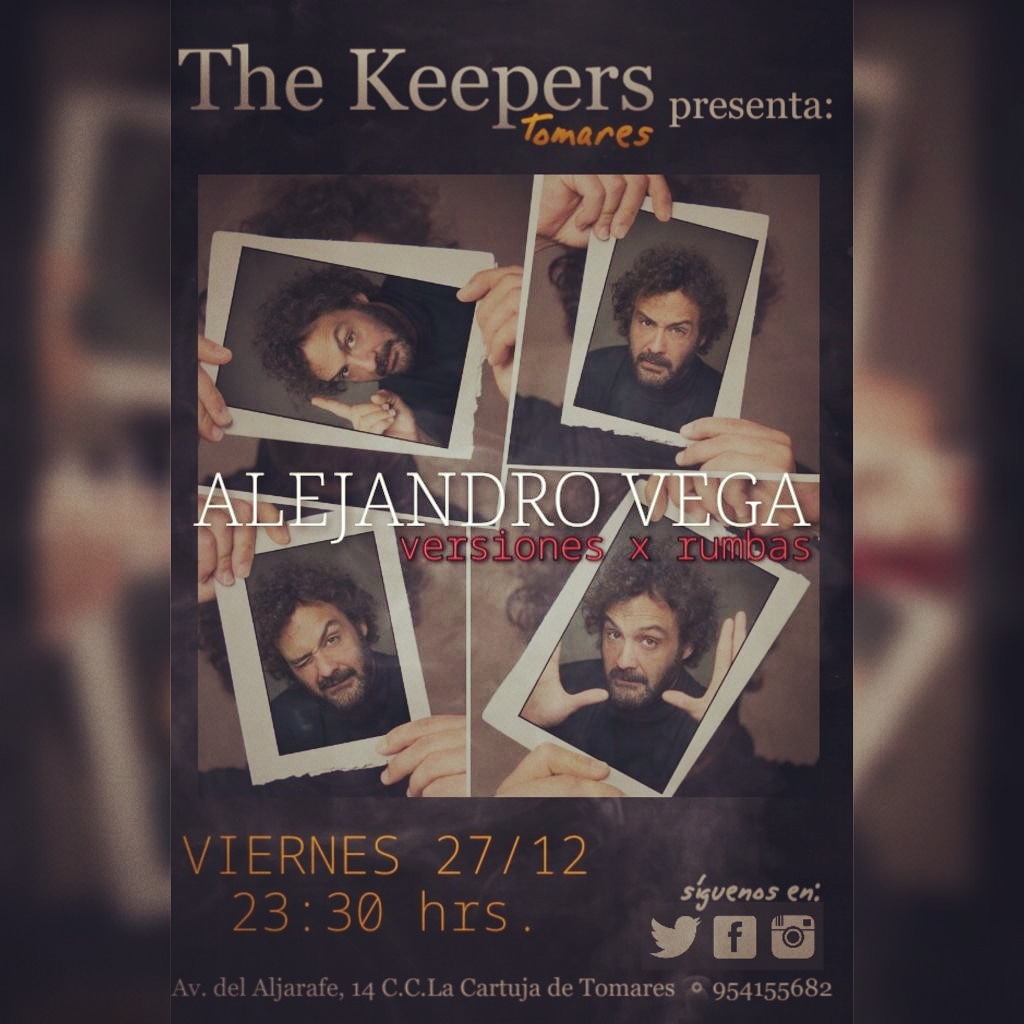 KeepersTomares's tweet photo. 🎵Alejandro Vega🎶 vuelve a despedir el año ya sin muros de por medio para q disfrutemos un concierto navideño cargado de reencuentros!
 ➡️V 27 23:30 hrs⬅️

#Tomares #Aljarafe #IrishPub #officialIrishPub #concierto #conciertoSevilla #entradalibre #AlejandroVega #versionesxrumbas https://t.co/wk01f5uUV8