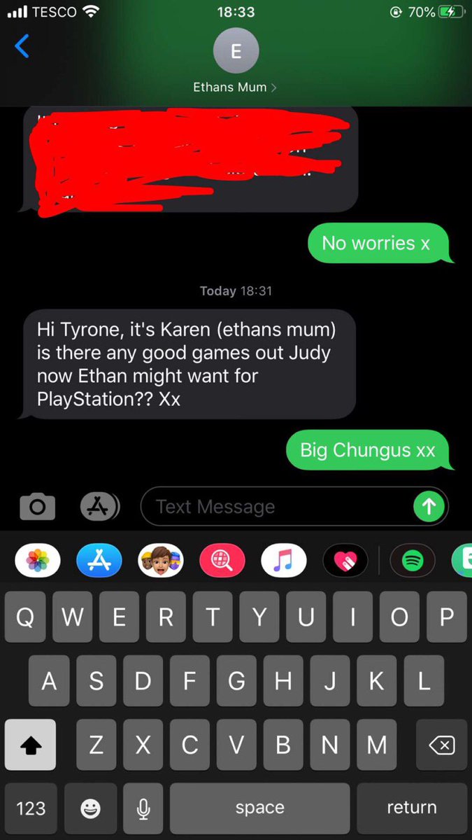 Ethan_hodge16's tweet photo. Tyrone got ma mum absolutely rotten wae this wan hahahahaha https://t.co/SUxcEoY3f5