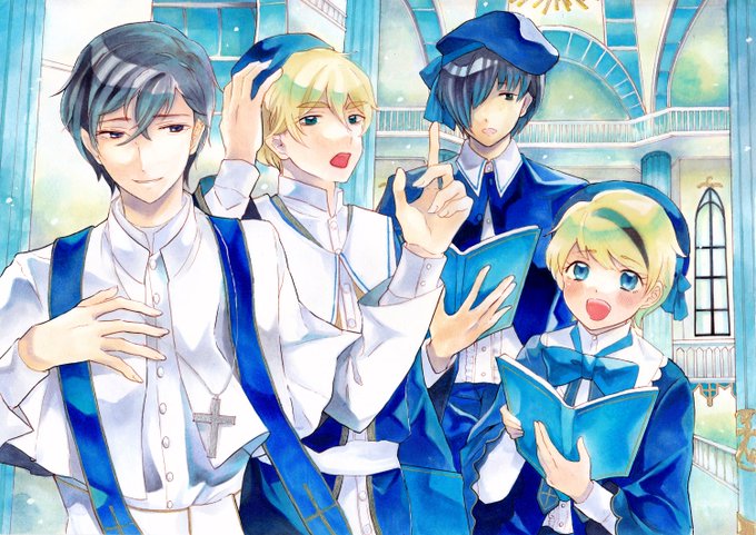 聖歌隊のtwitterイラスト検索結果 古い順