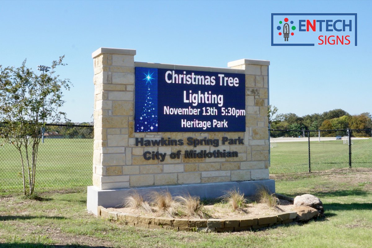 ENTECHSIGNS's tweet photo. LED Signs for Cities Get the Community Into the Christmas
Holiday Spirit!
#ledcolors #signagedesign #outdooradvertising #led #digitalsignage #advertise #digitalmarketing #dfw #ledmarquee #ledsign #business #TX #rgb https://t.co/UVmv6pgkYC
