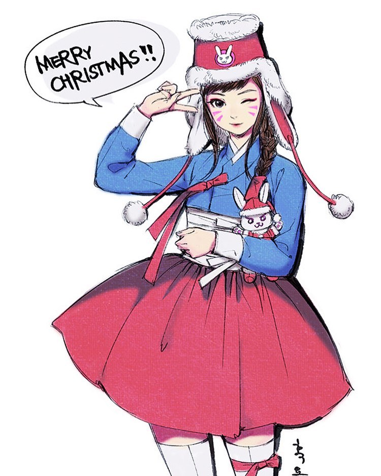 Merry Christmas everyone! This fanart needs to be a skin. Its so purty 😍