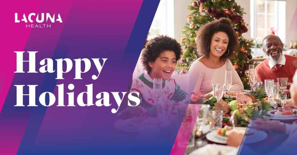 LacunaHealth's tweet photo. Happy Holidays from our family to yours! https://t.co/M45S53CSAH