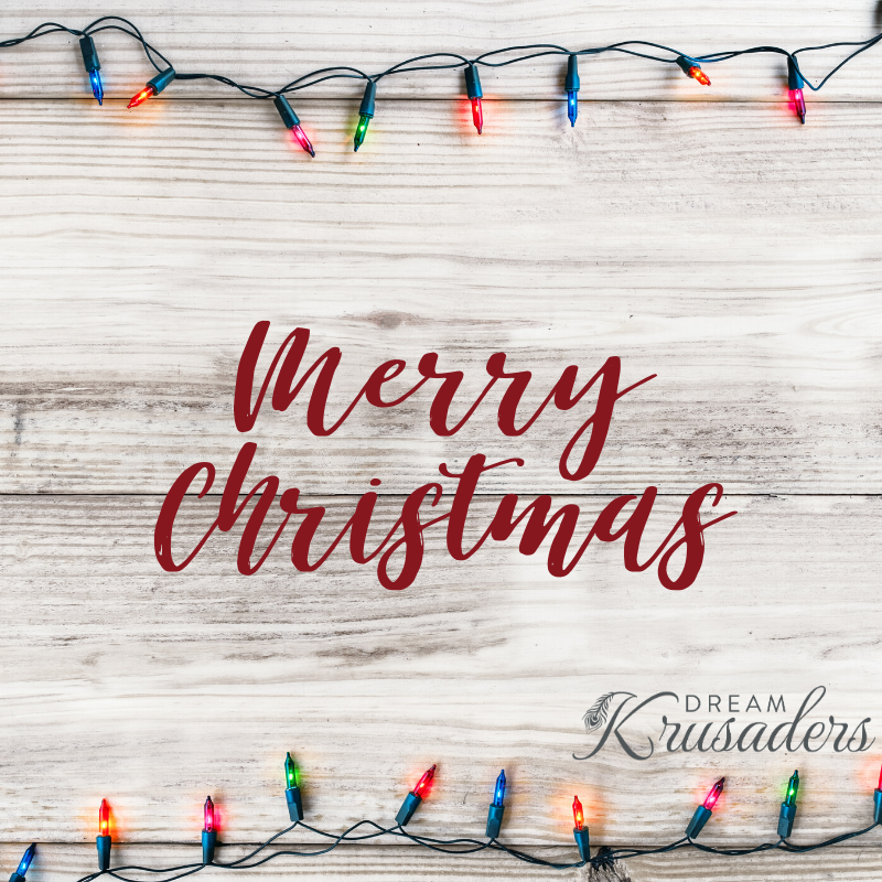 KBHoisington's tweet photo. Merry Christmas, friends! #dreamkrusaders #kelliehoisington #christmas https://t.co/oheQE2iW1b