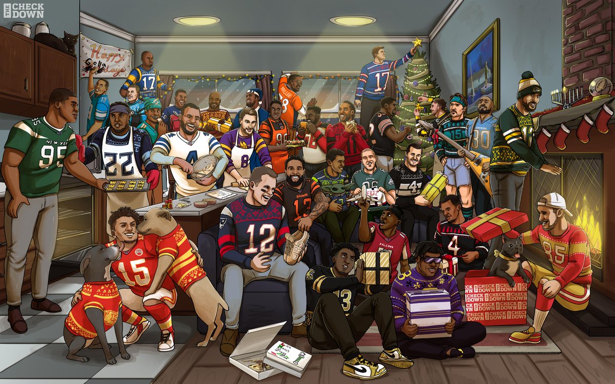 From the NFL family to yours... MERRY CHRISTMAS! 🎅🎄🎁