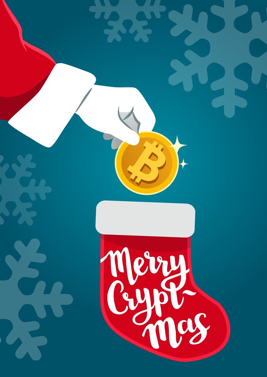 Merry Cryptmas to all crypto investors. We wish you all the best! #crypto #cryptocurrencies