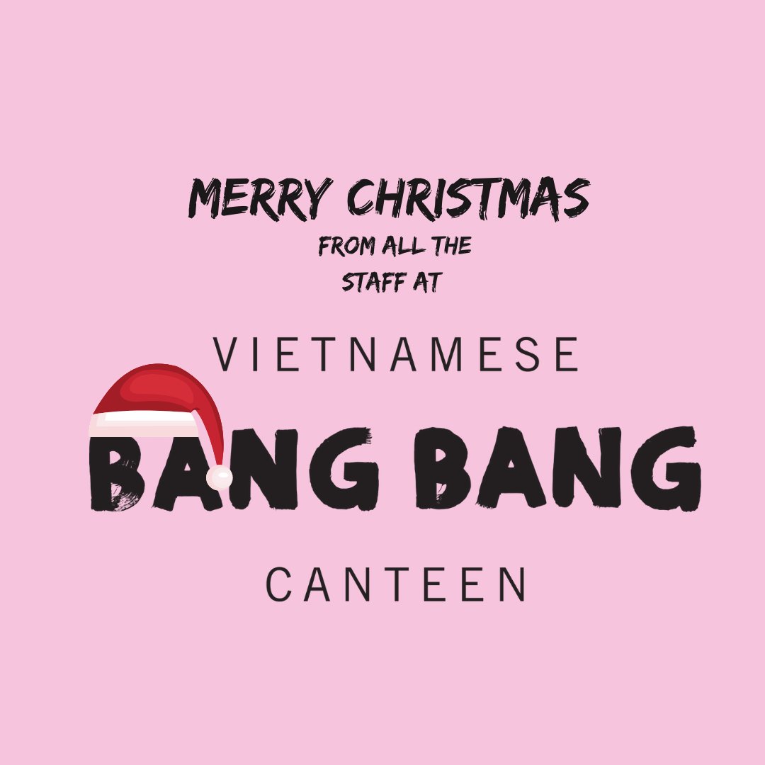 We wish everyone a very Merry Christmas, from all the team at Bang Bang!