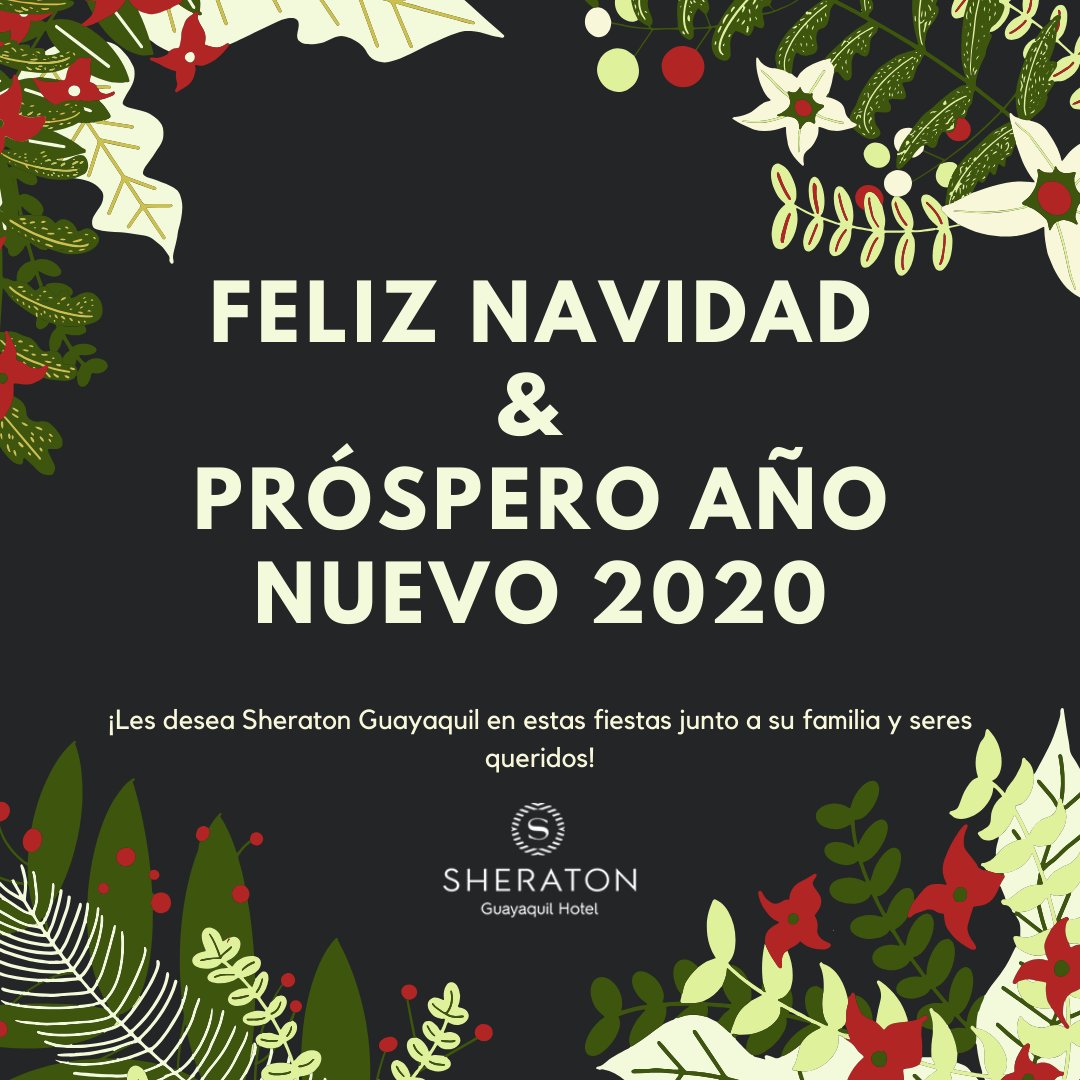 .
Hoy es el día perfecto para abrazar a tu familia, decirnos te quiero y lo mucho que nos alegra pasar una Navidad junto a ellos. Disfruta este momento, goza y agradece cada sonrisa y regalo.🥰🤩🤶🎅
.
Feliz Navidad, les desea #SheratonGuayaquil. 🤶🎅
.
#SheratonGye
#Navidad