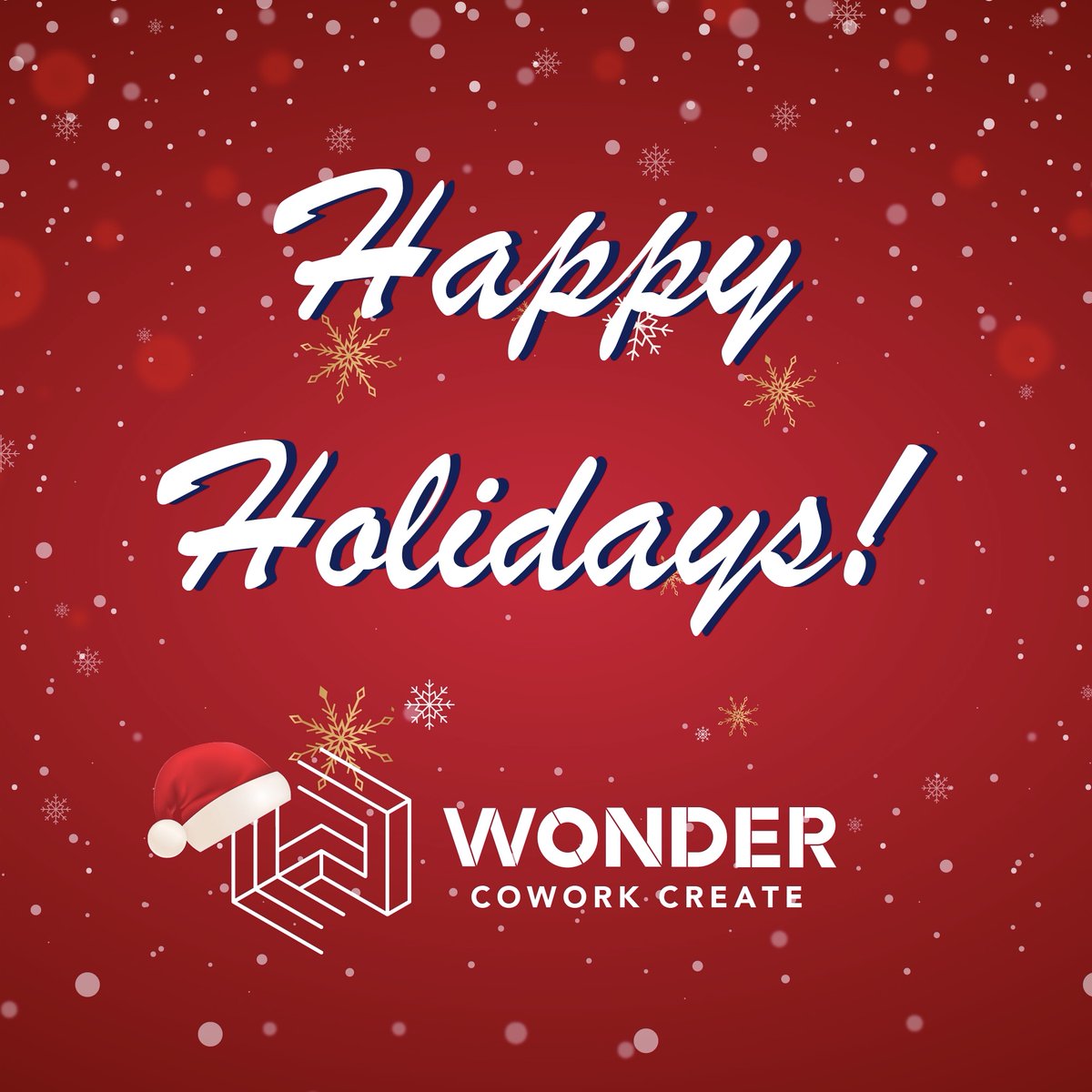 From everyone at Wonder we would like to wish you and your family a Happy Holidays! We hope it’s filled with warmth, cheer and happiness!🎄