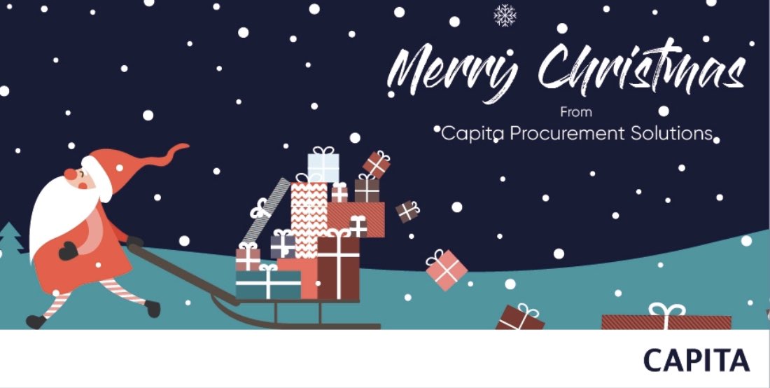 #MerryChrismas from the Capita Procurement Solutions team to all those celebrating today!