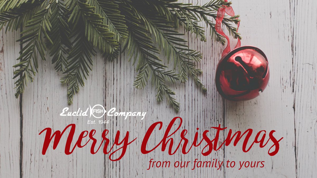 EuclidFishCo's tweet image. Wishing everyone a Merry Christmas!