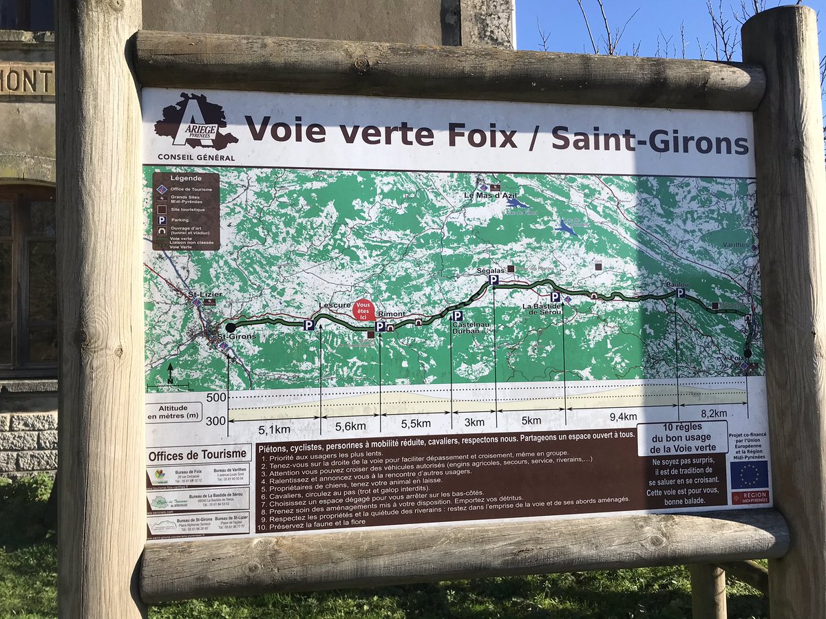 draggi's tweet image. Bon la team #molletsCassoulet j’ai suivi la trace #Brouter et je suis tombé là dessus une ancienne voie de CF !!! @TibaldoKart @gravelochat @Paul_Rhone @regdroid @JujuCharly à faire 😇