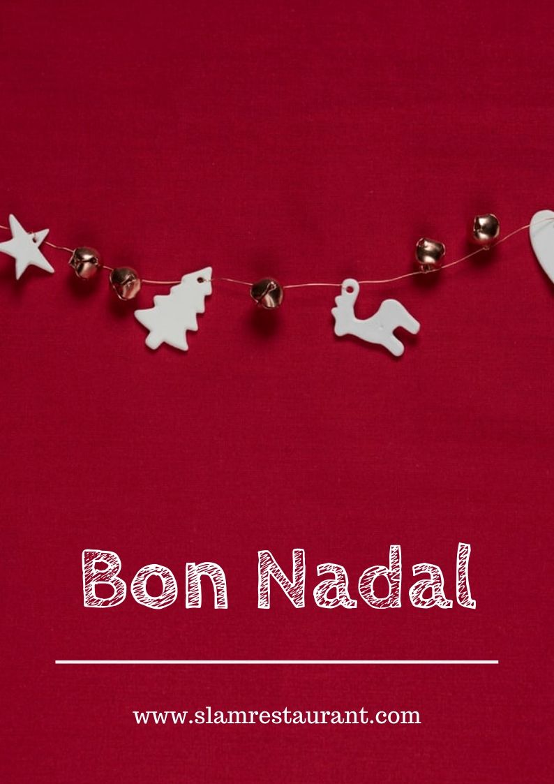 SlamRestaurant's tweet photo. L'SlamRestaurant i tot el seu equip humà us vol desitjar un feliç dia de Nadal, família! :)

https://t.co/ZF7qb9hotl | info@slamrestaurant.com | Tel. 937770492 https://t.co/E2vnFMQEBo