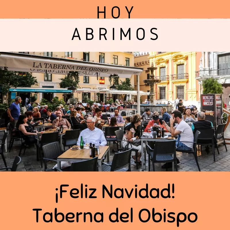 taberna_obispo's tweet photo. ¡¡Feliz Navidad!!
¡¡Hoy abrimos !!
#Malaga #FelizNavidad #Gastronomia #FelicesFiestas https://t.co/VYabYrBCRq