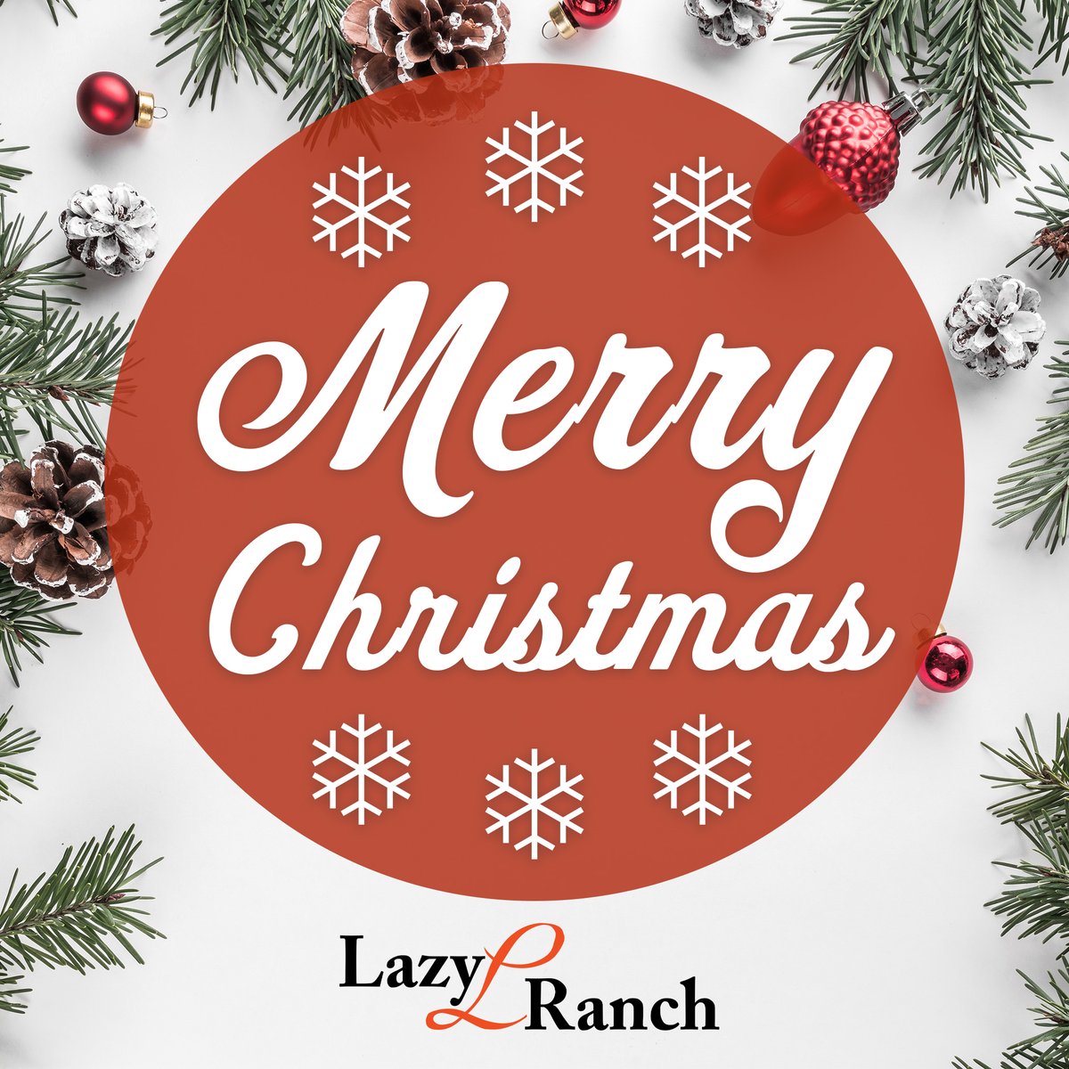 Merry Christmas from Lazy L Ranch!