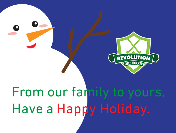 RevoFieldHockey's tweet photo. Wishing you and yours a very #MerryChristmas &amp; a joyous #holidayseason from #RevoFH #cheers #happyholidays https://t.co/heilLpDv0T