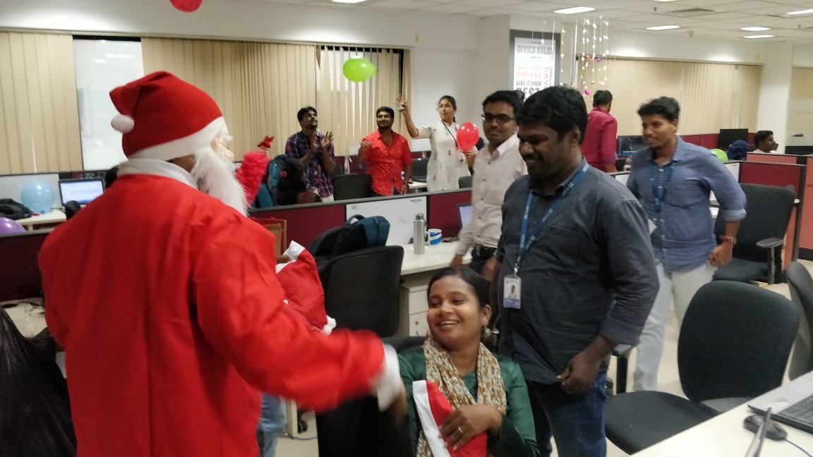 InnopplIndia's tweet photo. Christmas Celebration @ Innoppl was filled with Joy, Fun &amp; Laughter. Merry Christmas Everyone! https://t.co/WyYCAriQBv