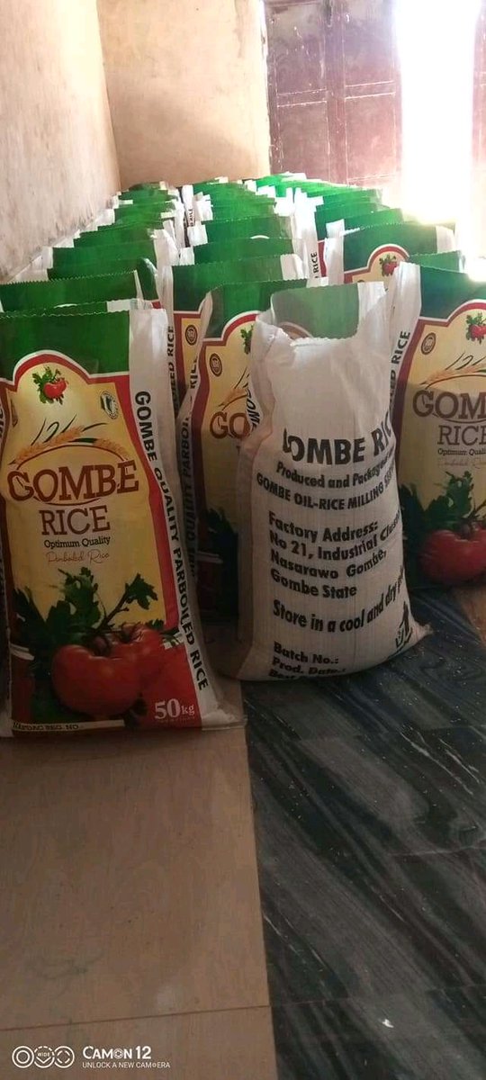 Haji_Shehu's tweet photo. Since the Border Closure will not be lifted, let's try our own indigenous products, Gombe Rice is in the market. For PGP Call these numbers 08036228949, 08069812773

@BashirAhmaad @DrIsaPantami https://t.co/XUVIMGUacq