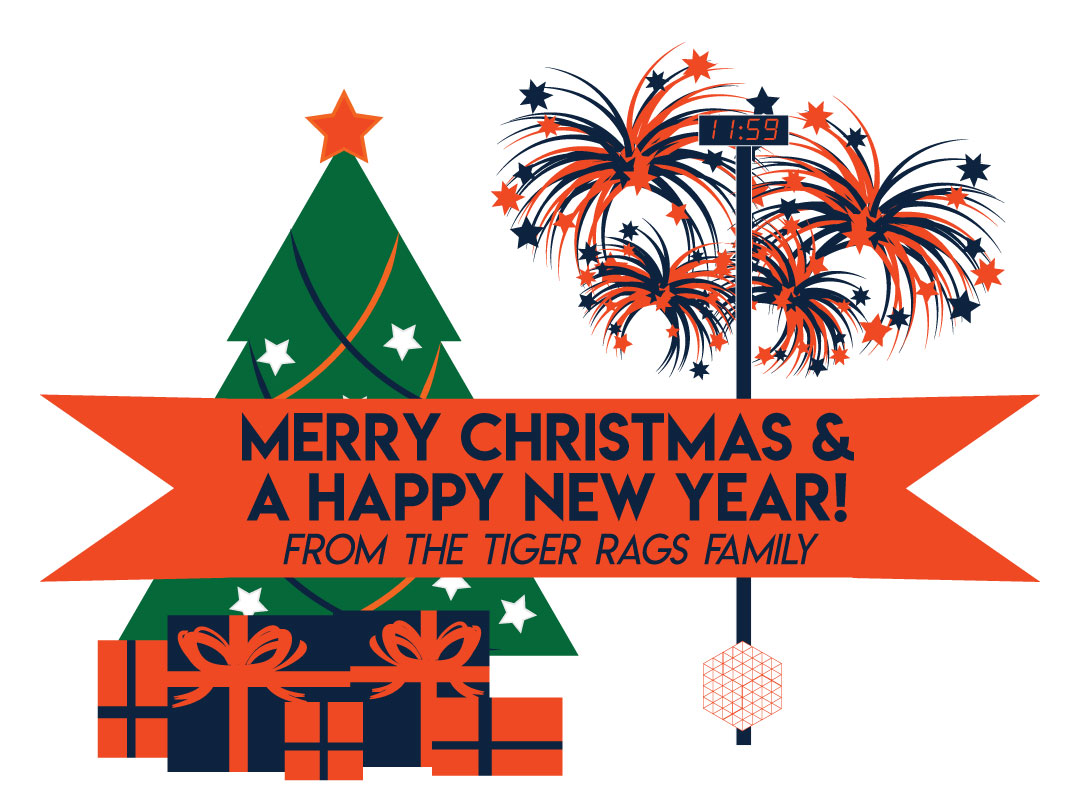 TigerRags's tweet image. The Tiger Rags Family Would Like To Wish You A Merry Christmas & A Happy New Year! - mailchi.mp/tigerrags/seas…