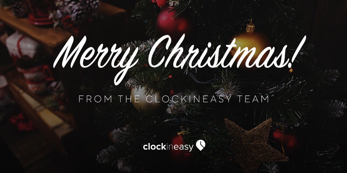clockineasy's tweet photo. Have a Merry Christmas from Team ClockInEasy! 🎅🤶🎄#HoHoHo #MerryChristmas https://t.co/VkDARJxXdJ
