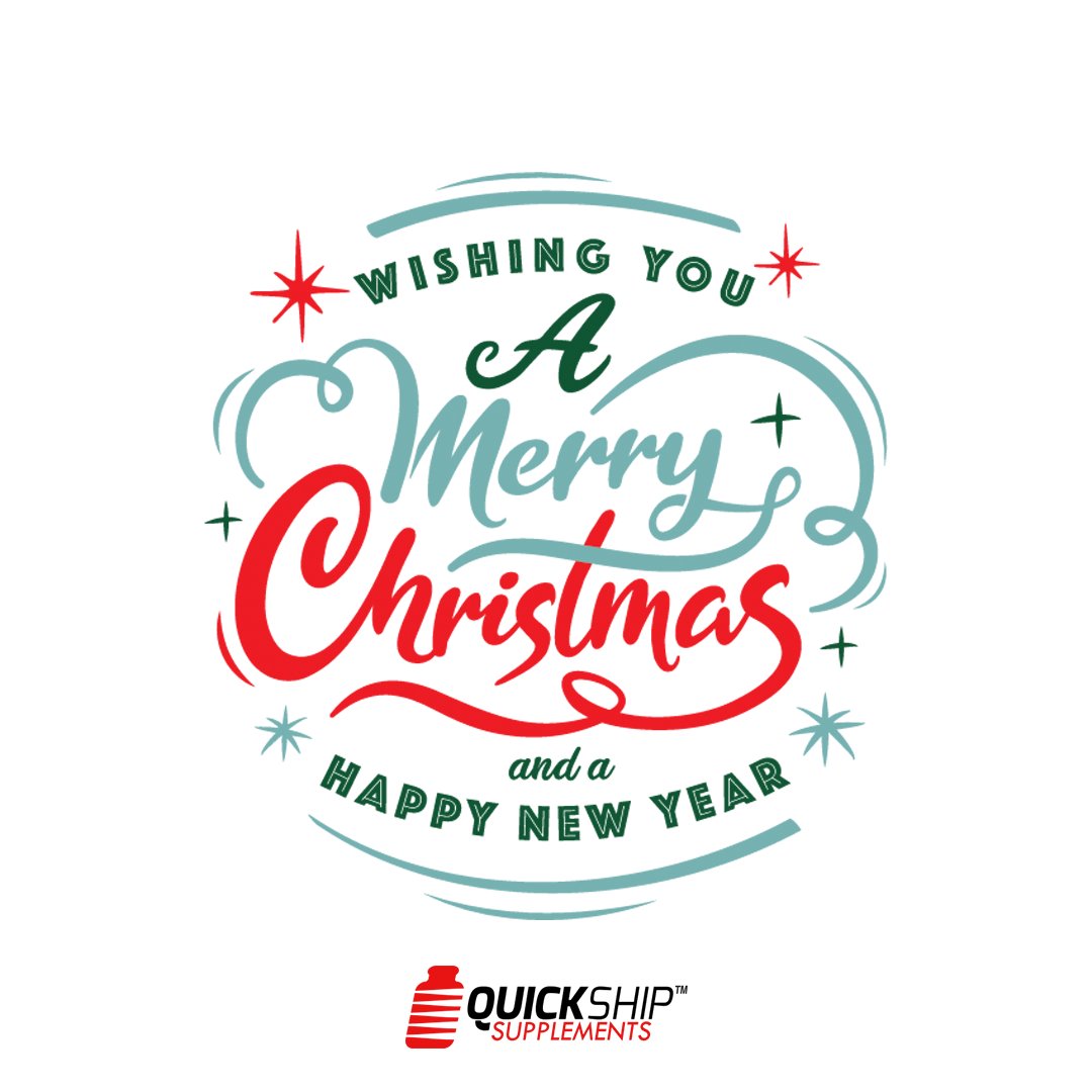 QuickShipSupp's tweet image. Happy Holidays from everyone at Quick Ship Supplements!