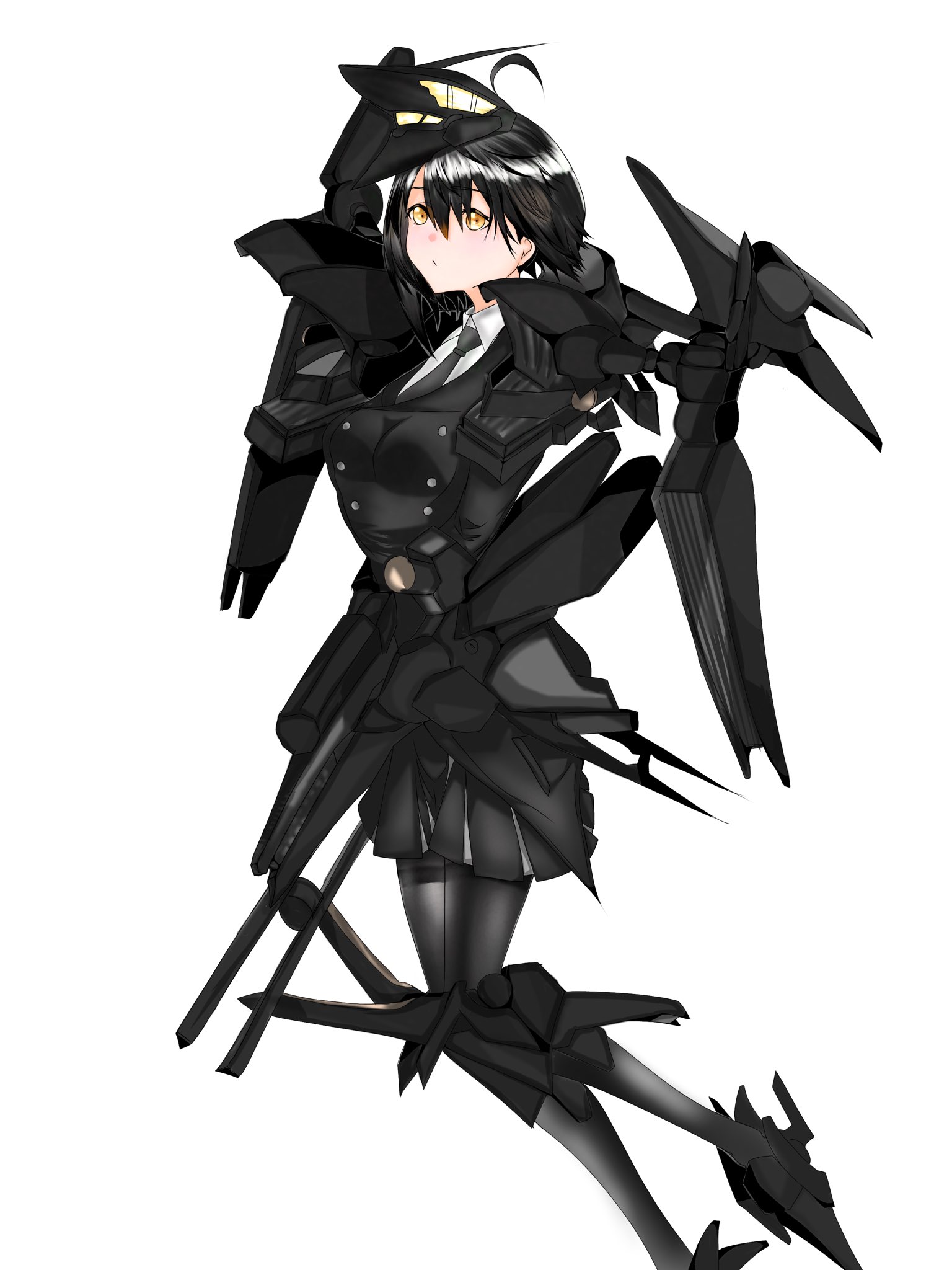 人類種の天敵 アーマードコア 擬人化 アリーヤ 過去絵をちょこっと描き足しぼかしで前より良くなった気がする T Co H0n2obhwzp Twitter