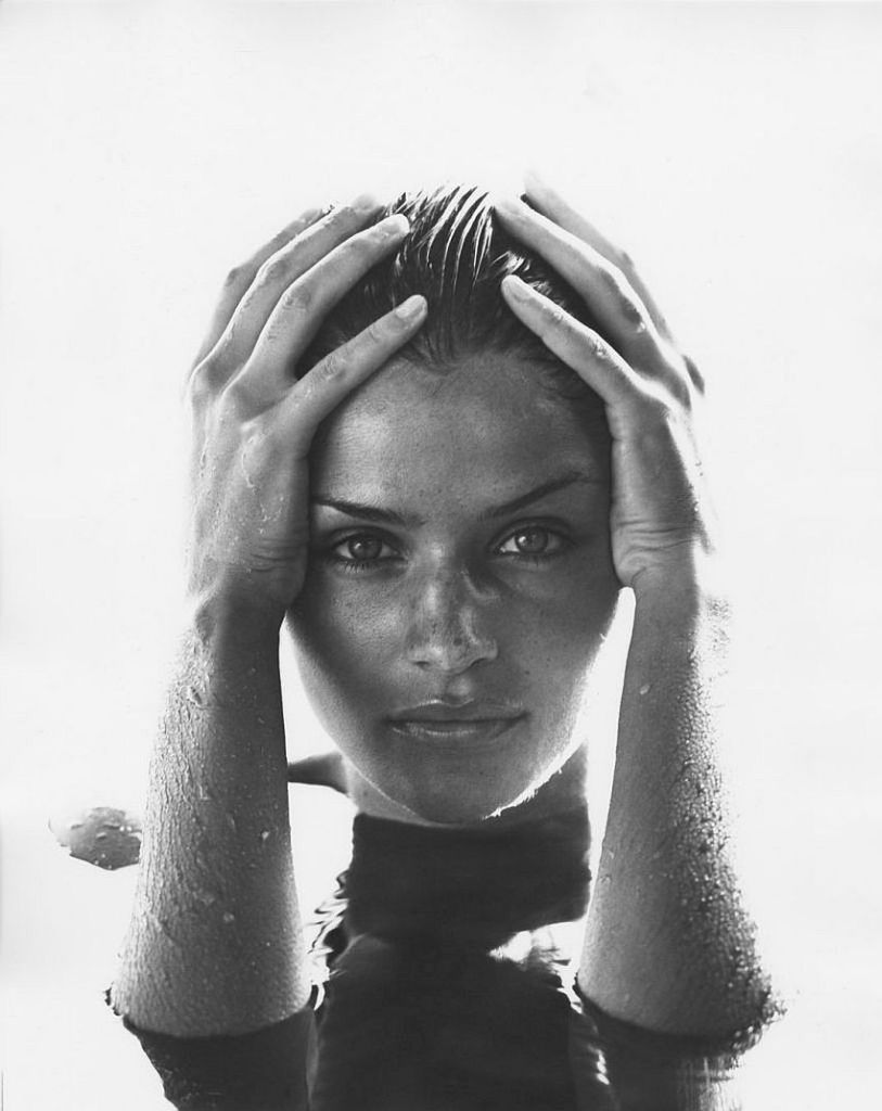 Happy Birthday to Model Helena Christensen who turns 51 today! Photo by Herb Ritts. 