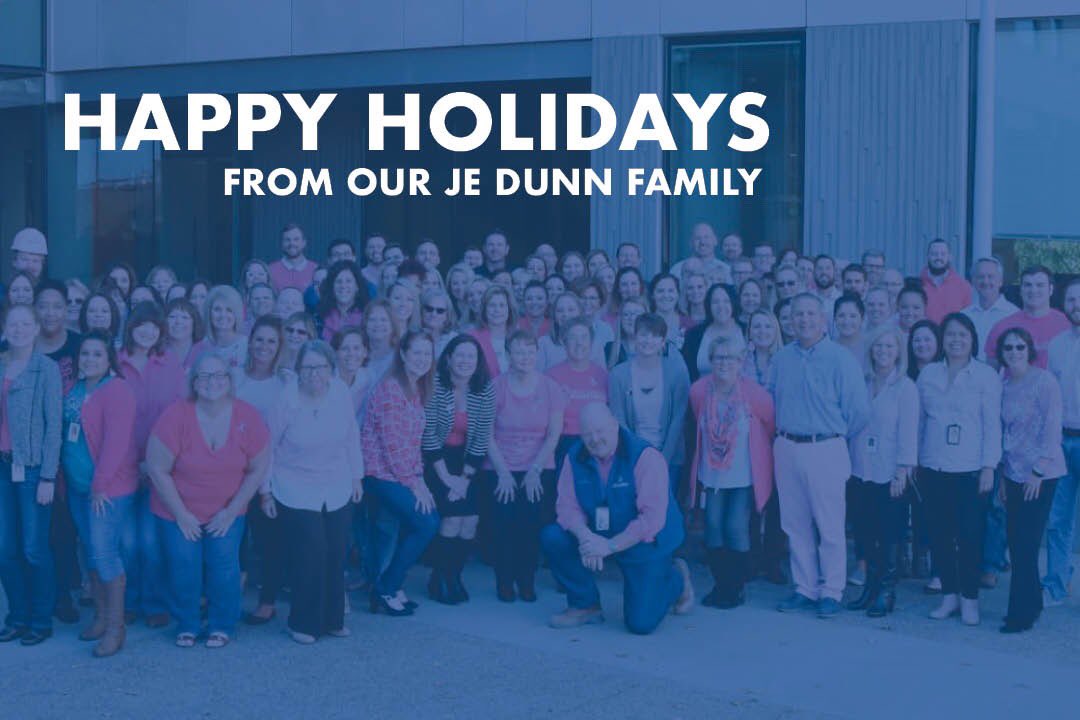 JEDunn's tweet photo. Wishing you #HappyHolidays from our #JEDunn family to yours! ❄️ https://t.co/QdwcJkt17C